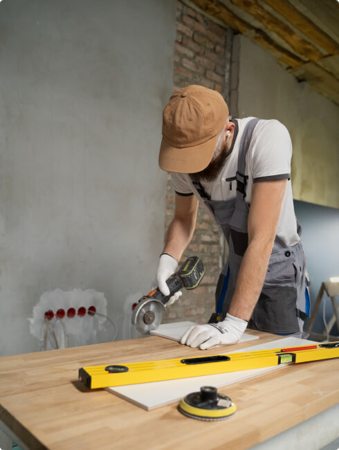 London engineer repairing plumbing